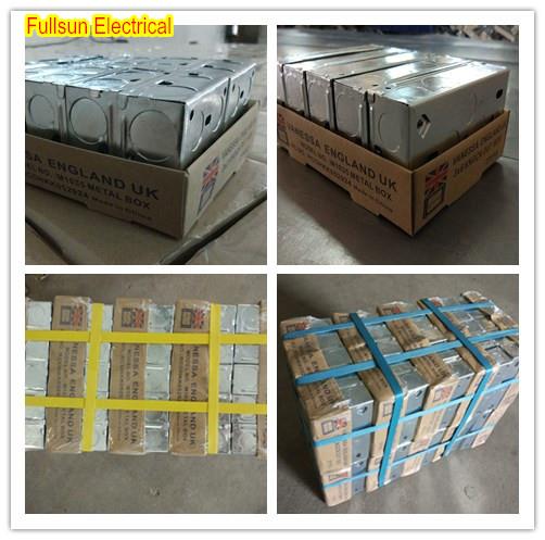 Standard outlet box Standard outlet box