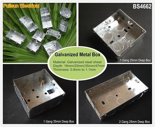 Metal Electrical Box Knockout