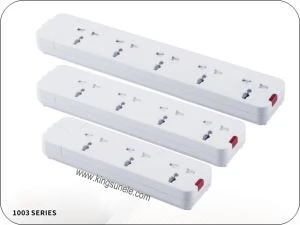 Ekstensi Soket 3 Way Blister Card Packing Home Use