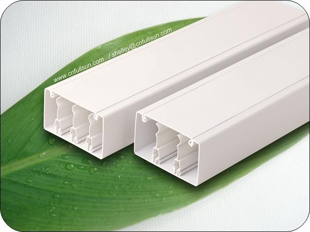 Kompartemen Kabel PVC Trunking Anti-debu Api Bukti