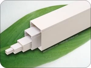 PVC Kabel Trunking Tahan Penuaan Api Bukti