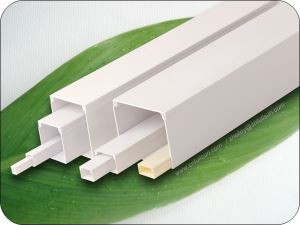 Kabel PVC Trunking Tahan Api Ketahanan Kekuatan Tinggi
