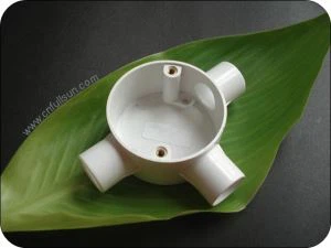 PVC Conduit Box T Way Flame Proof