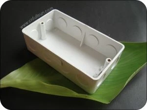 PVC Switch Box Wall Mount Non-konduktif